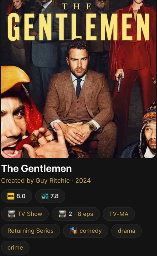 The Gentlemen — saved show